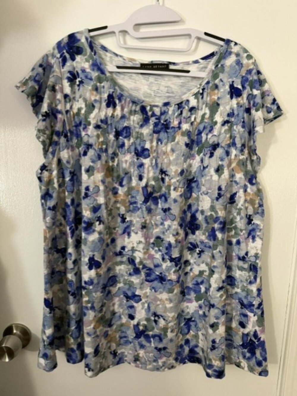 Lane Bryant Watercolor Floral Top - Women's 22/24